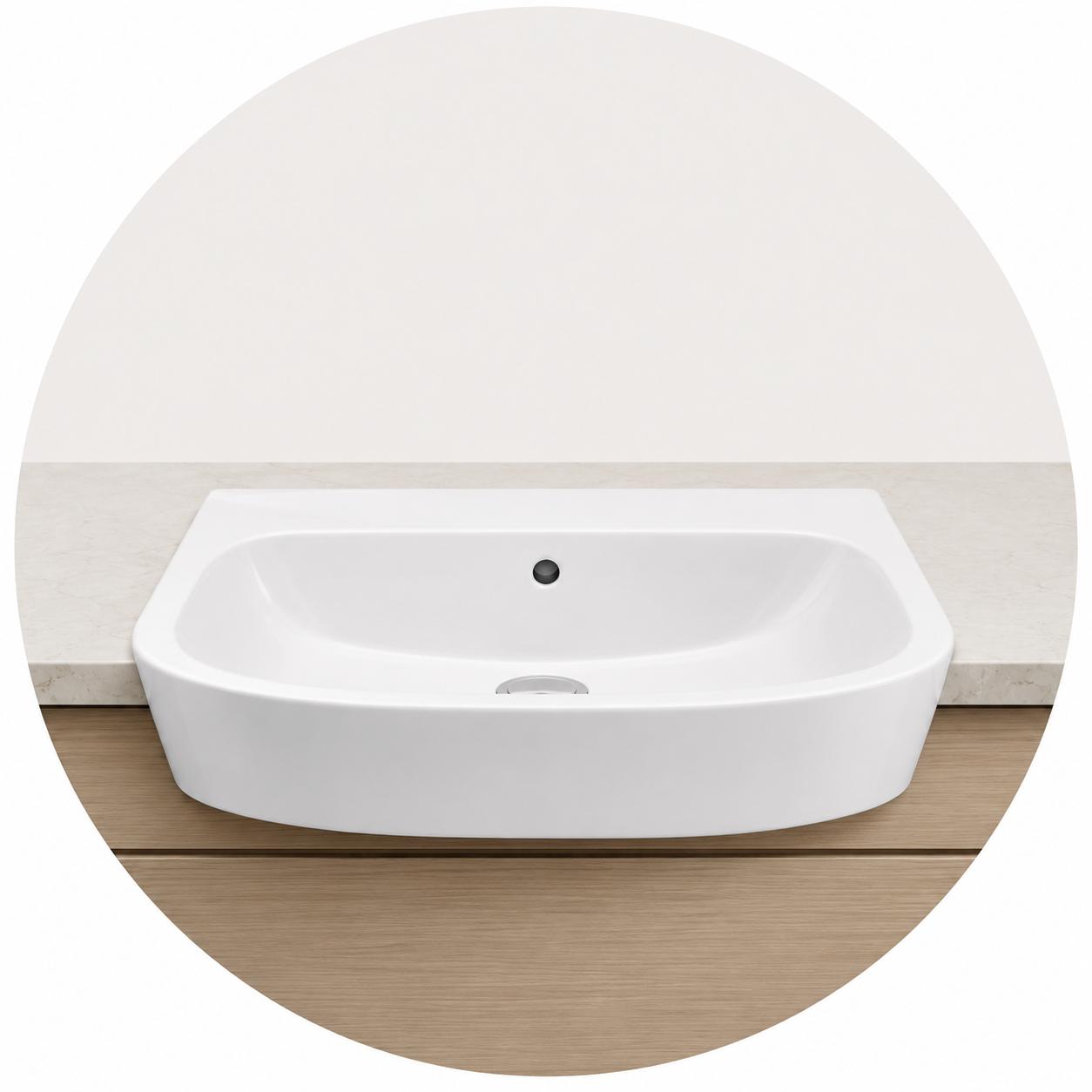 Lavabo bán âm | Kết hợp tiện dụng và thẩm mỹ – Nhavui